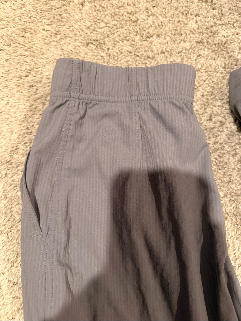 lululemon athletica Kids' Light Gray Performance Leggings